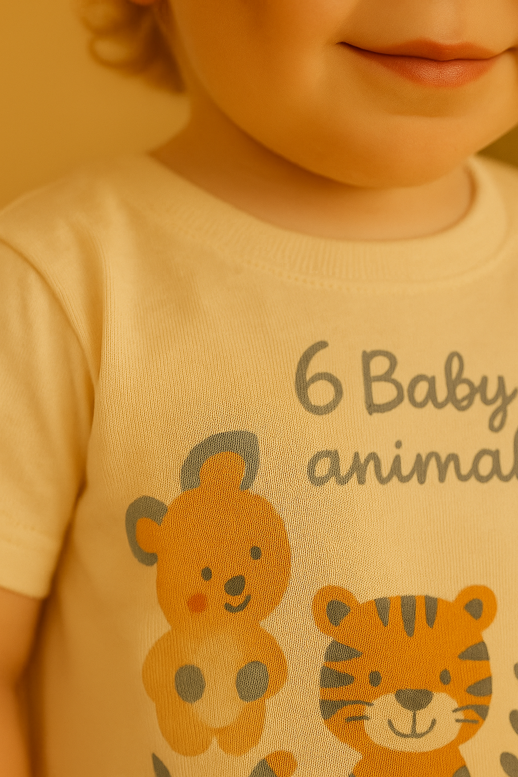 2-delad baby-djur T-shirt & shorts
