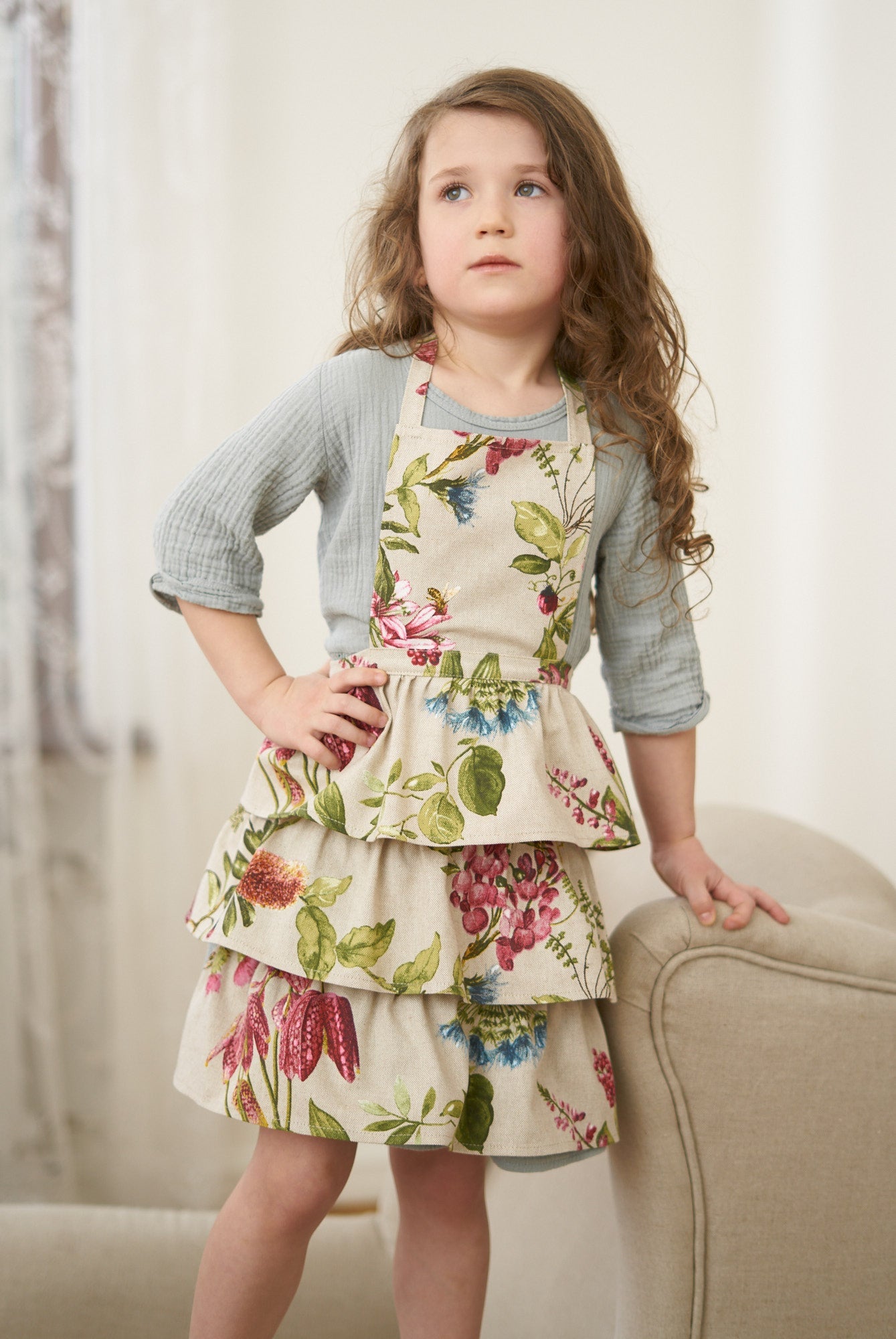 Kids Apron - Botanico