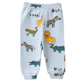 Babyleggings med safarimotiv