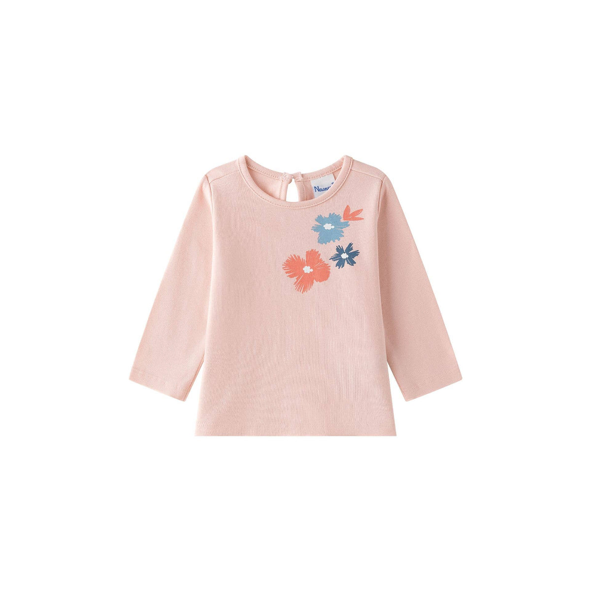 Långärmad t-shirt Blommönster