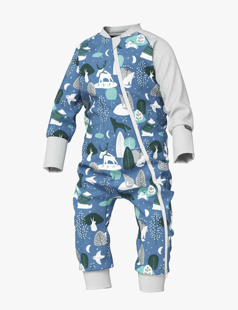 Baby Sleepsuit FREDA - Winter Animals