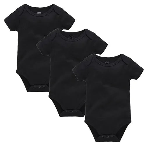 Enfärgad Babybody 3-pack – Unisex