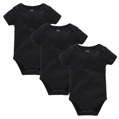 Enfärgad Babybody 3-pack – Unisex