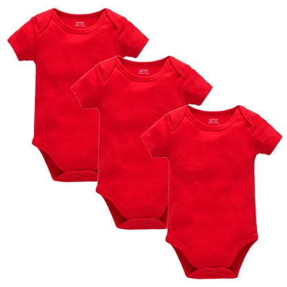 Enfärgad Babybody 3-pack – Unisex