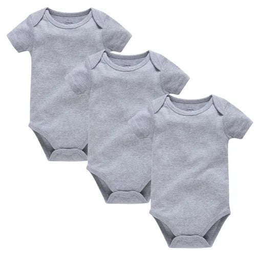 Enfärgad Babybody 3-pack – Unisex