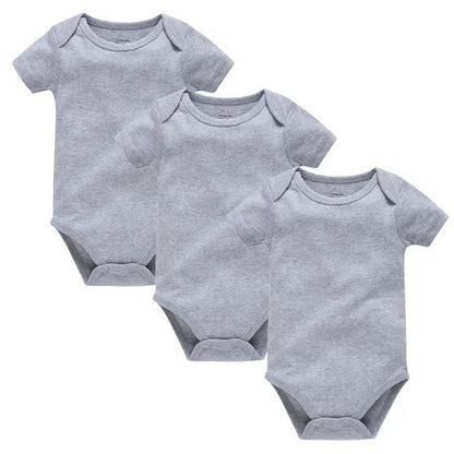 Enfärgad Babybody 3-pack – Unisex