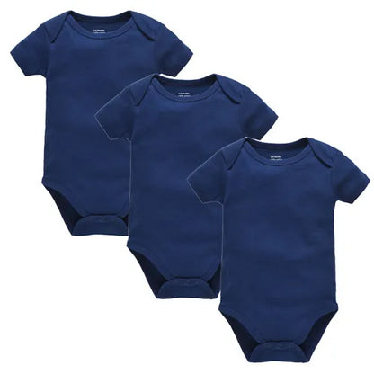 Enfärgad Babybody 3-pack – Unisex