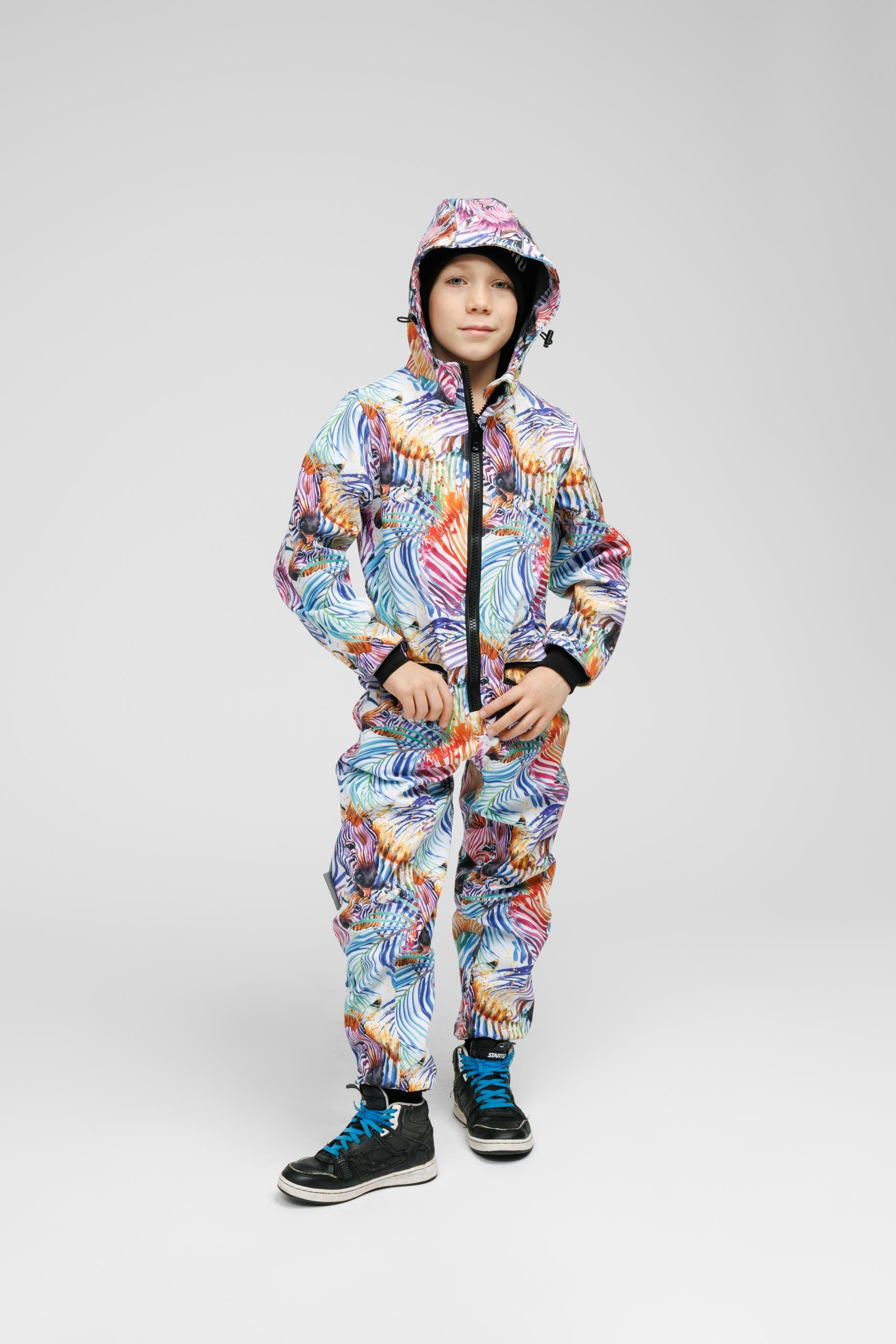 Softshell Onesie for Kids - RAINBOW