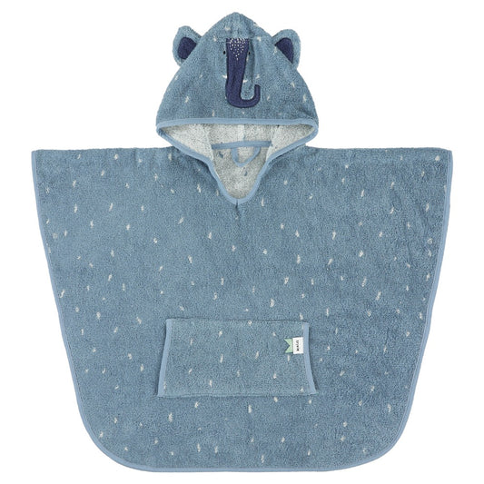 Hooded Bathing Poncho for Kids - Mrs. Elephant