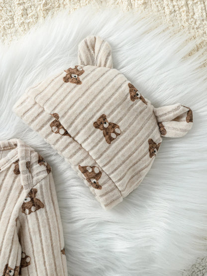 Jumpsuit Björnmotiv