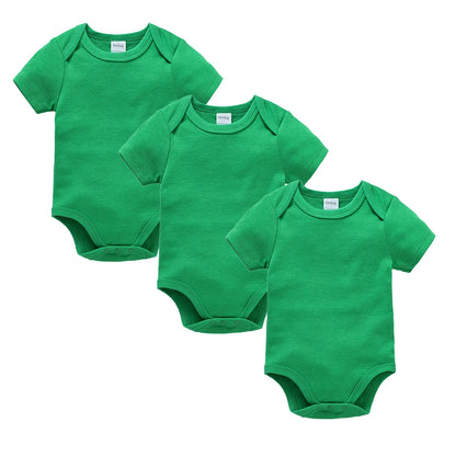 Enfärgad Babybody 3-pack – Unisex