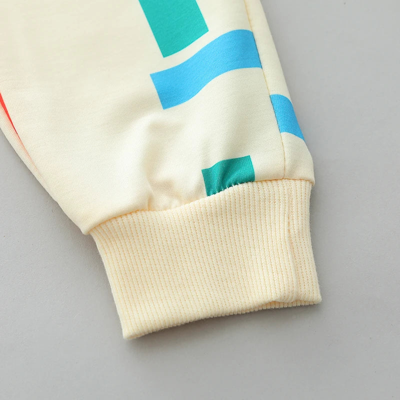 Färgglad Tröja+Byxor