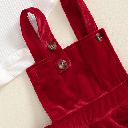 Julklänning – 3-delat Klädset för Baby (Flicka)