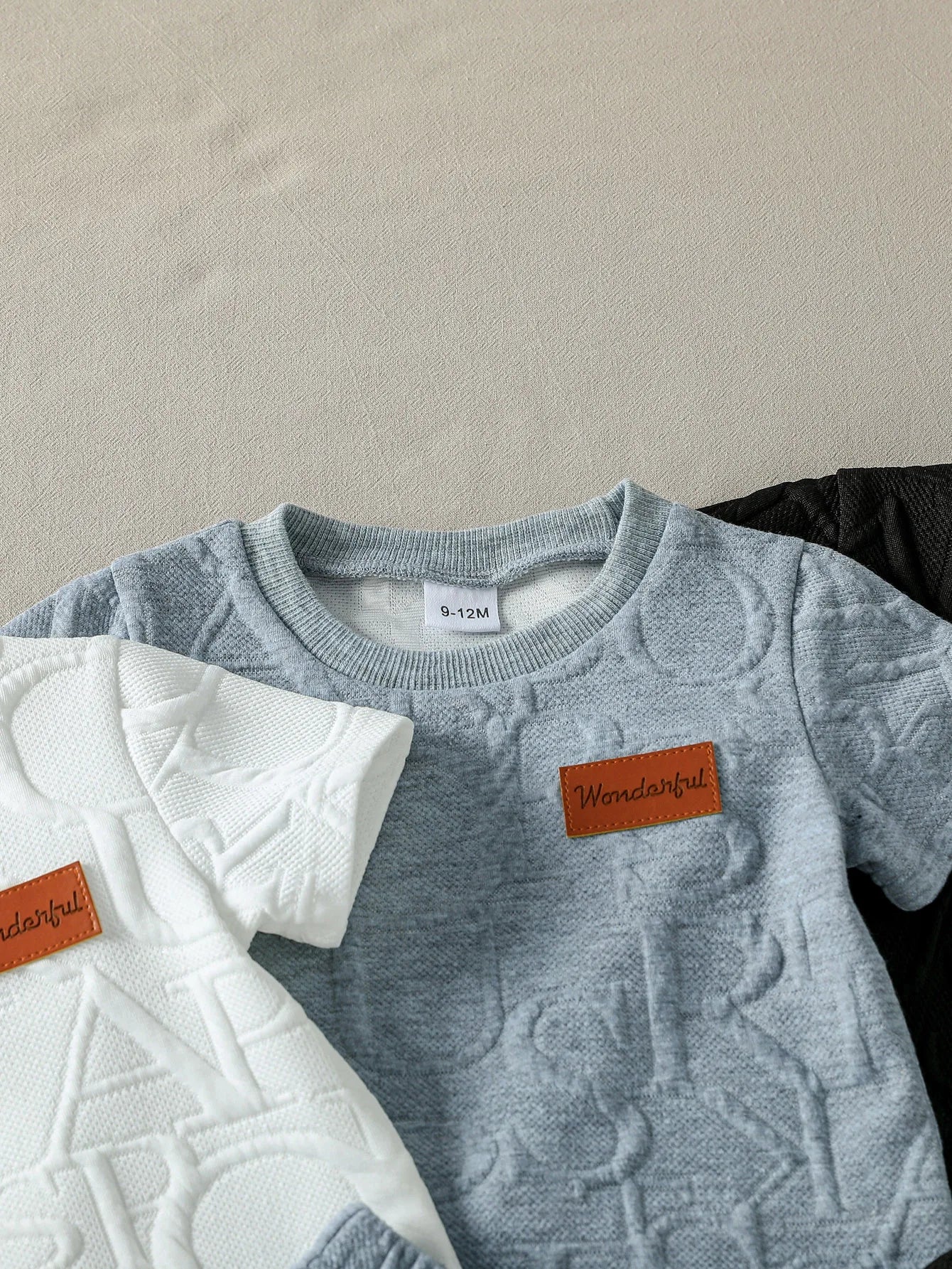 Storpack 3 par tvådelat set pojke