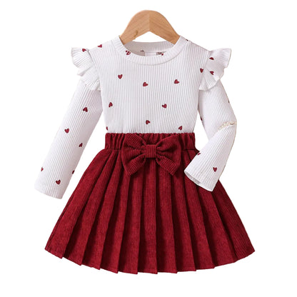 Julkjolset för Barn – Tvådelat Set för Flickor