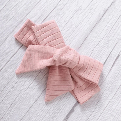 Rosa Babybody med Rosett – Ärmlös