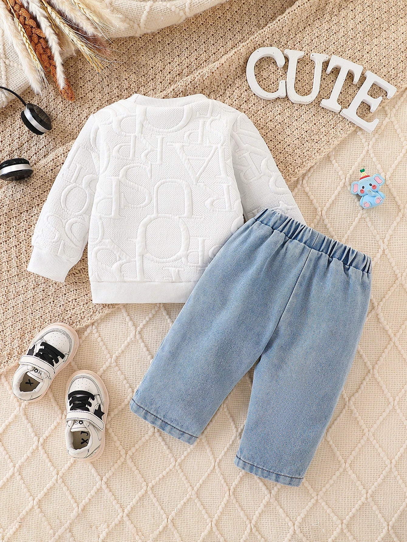 Tvådelat Set Elefant