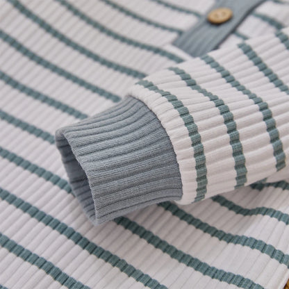 Tvådelat Set Randigt