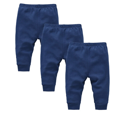 Enfärgade leggings 3-pack