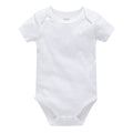 1/3Pcs Baby Boys Clothes 100%Cotton Solid Black Short Sleeve Blank Baby Bodysuits body bebe  Newborn Jumpsuit Plain 0-24 Months