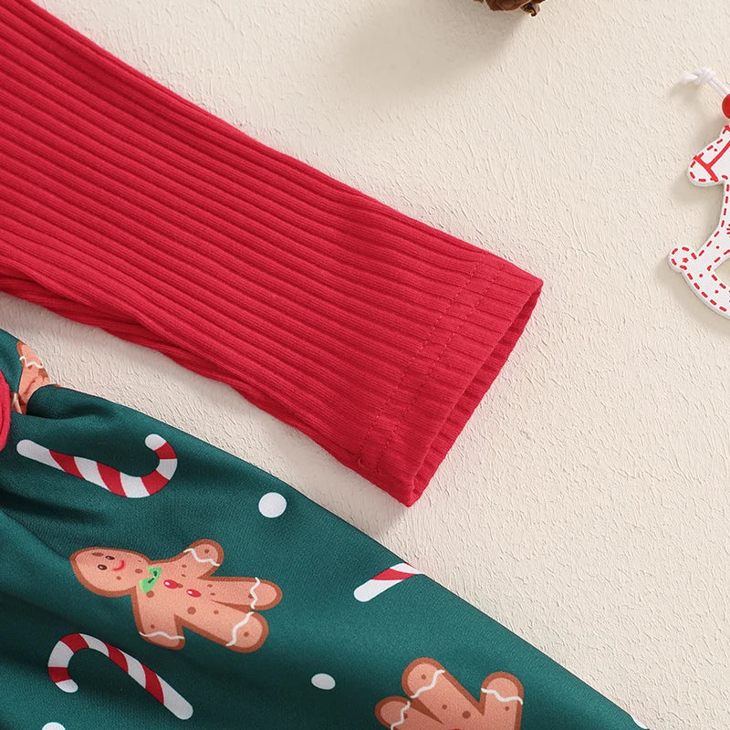 Mönstrad Julklänning