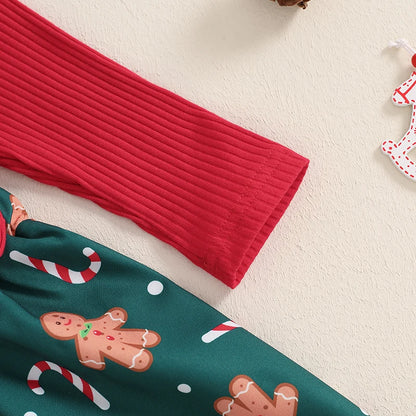 Mönstrad Julklänning