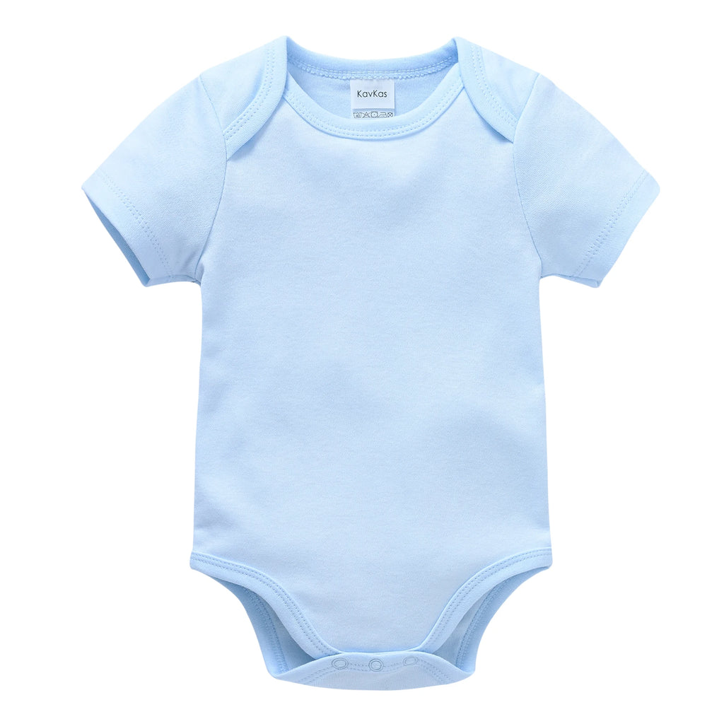 1/3Pcs Baby Boys Clothes 100%Cotton Solid Black Short Sleeve Blank Baby Bodysuits body bebe  Newborn Jumpsuit Plain 0-24 Months