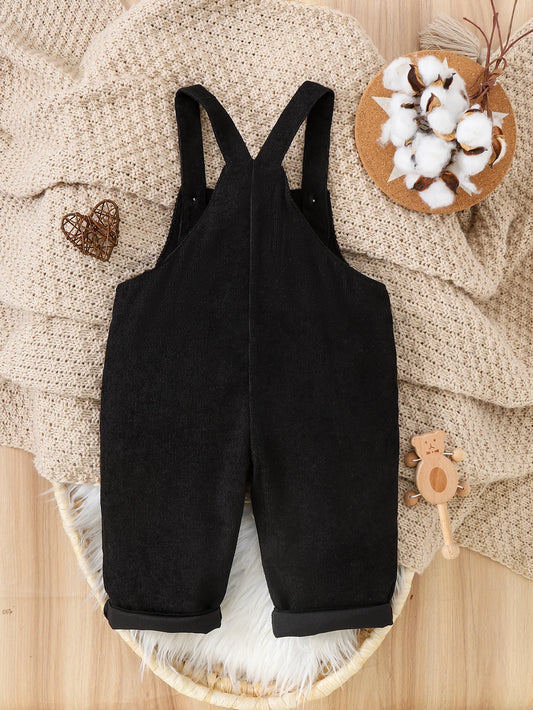 Svarta Hängselbyxor