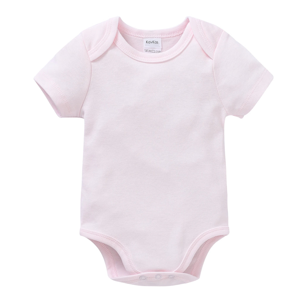1/3Pcs Baby Boys Clothes 100%Cotton Solid Black Short Sleeve Blank Baby Bodysuits body bebe  Newborn Jumpsuit Plain 0-24 Months