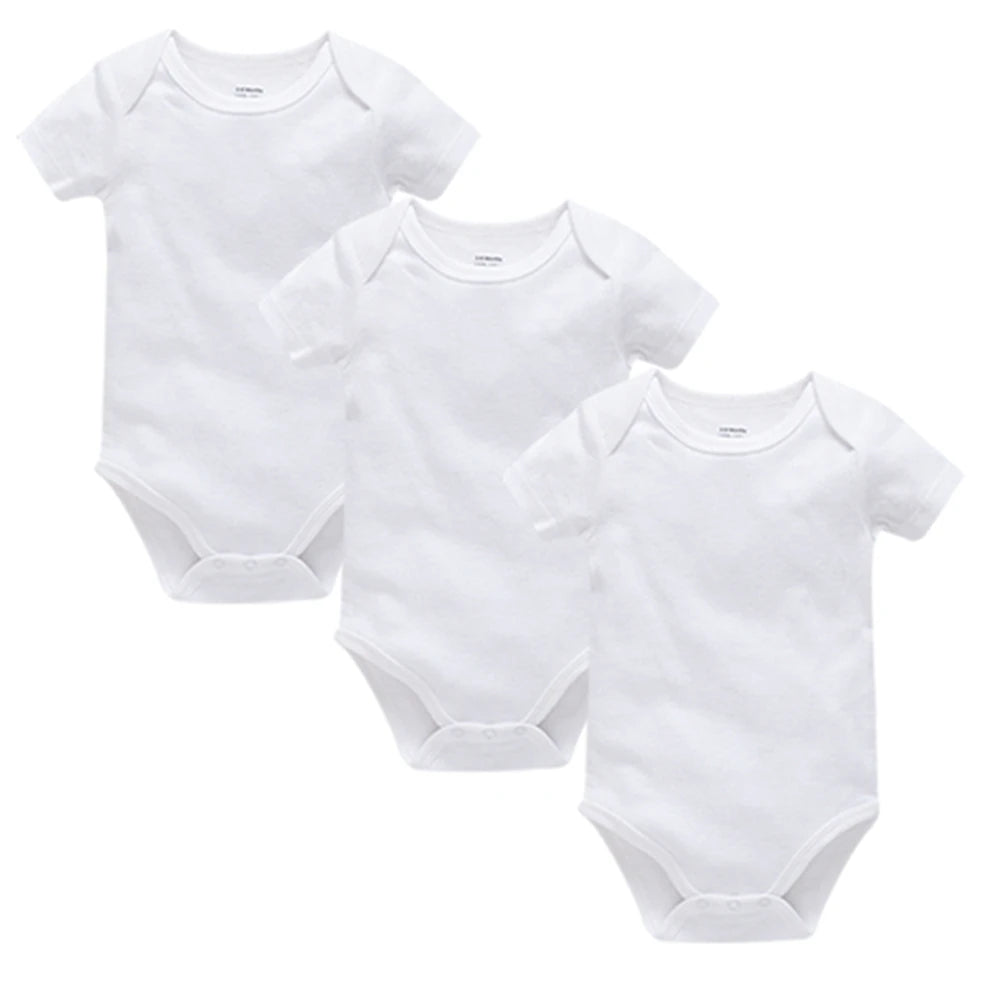 Enfärgad Babybody 3-pack – Unisex
