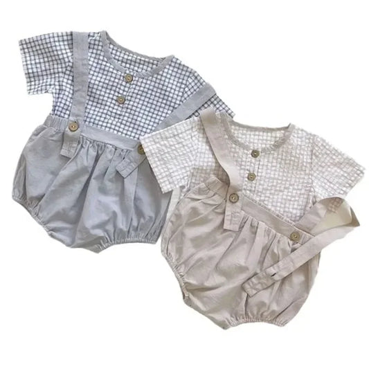 Tvådelat Set- Rutigt