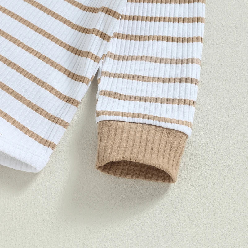 Stickad Babyset