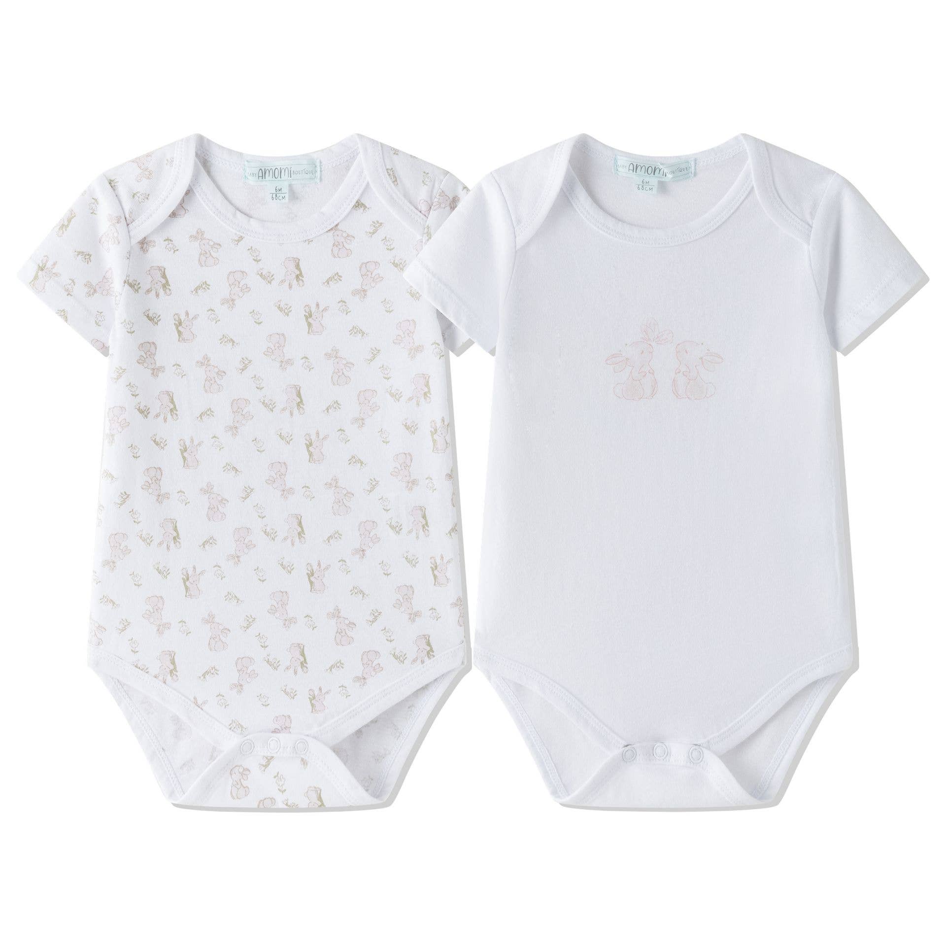 Kortärmade bodies 2-pack