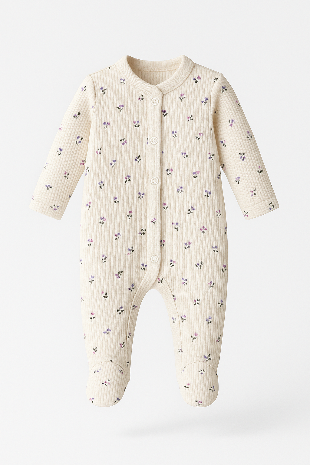 Lavendel Ribbad Pyjamas