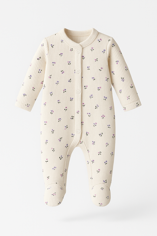 Lavendel Ribbad Pyjamas