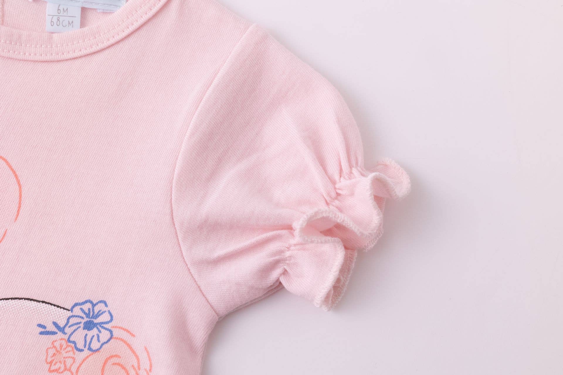 Rosa pyjamas med elefant
