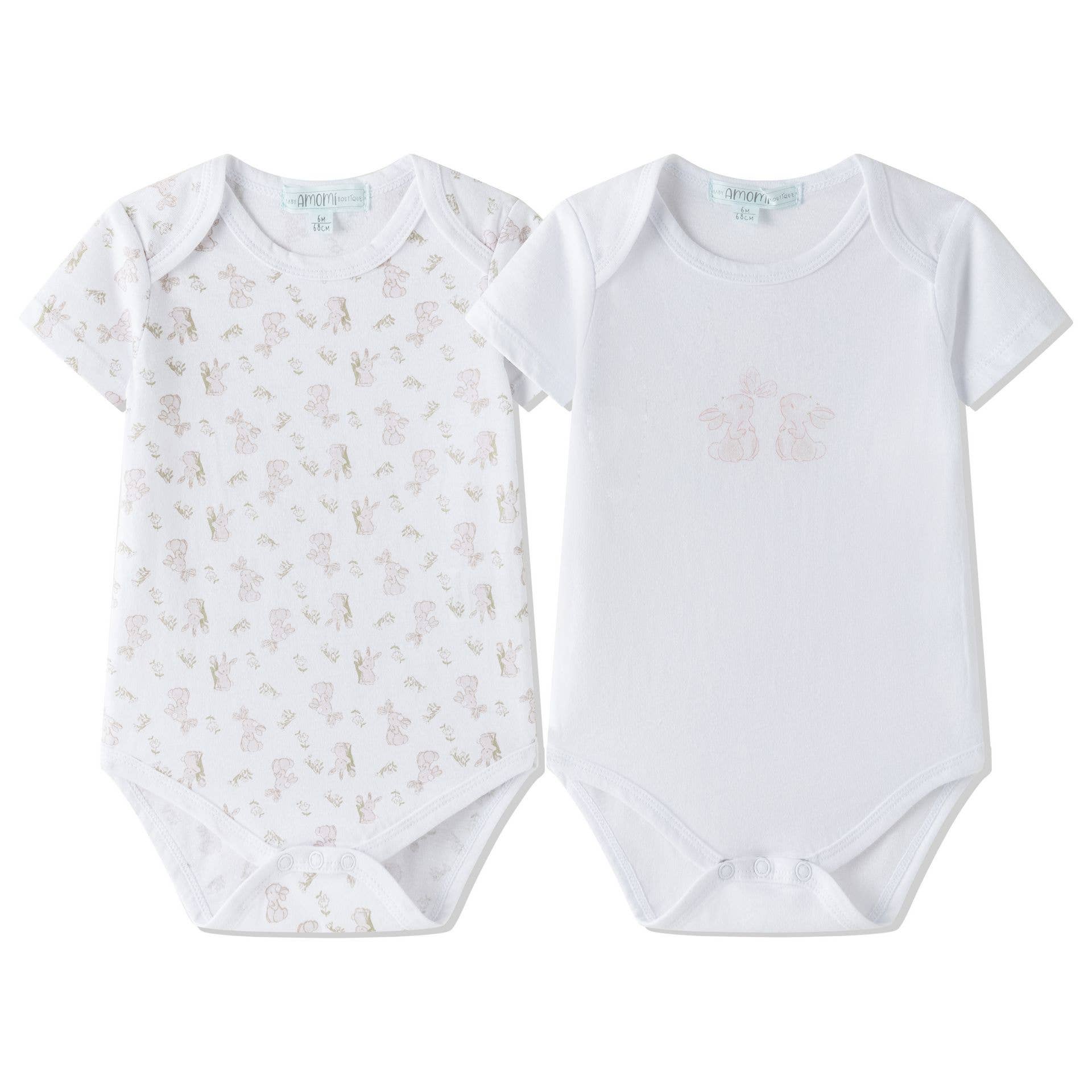 Kortärmade bodies 2-pack
