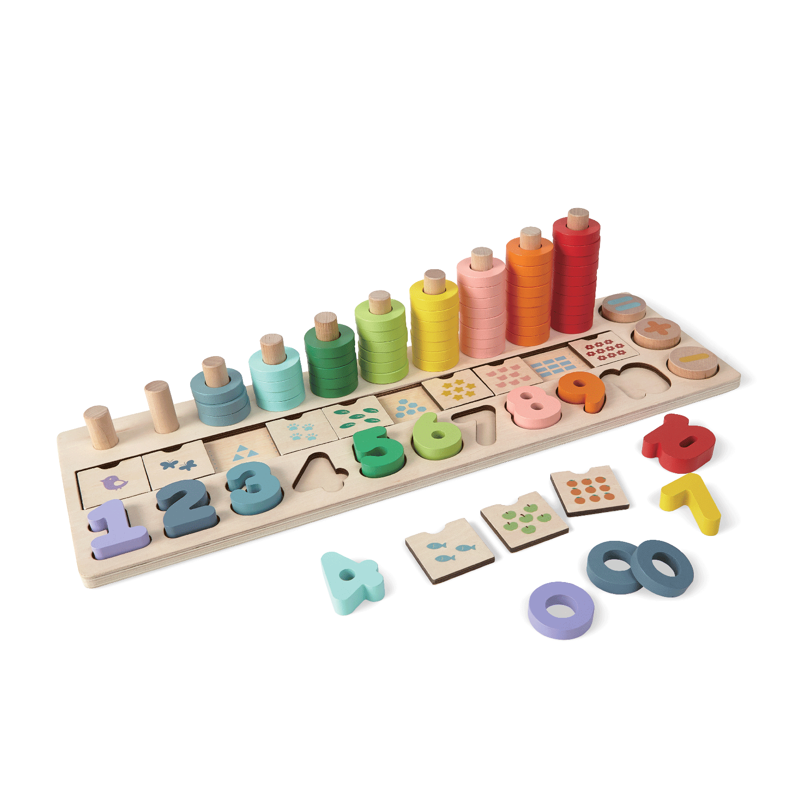 Wooden Math Game