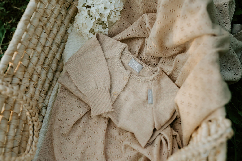 LOVE Gift Set For Baby - Blanket, Romper and Bonnet