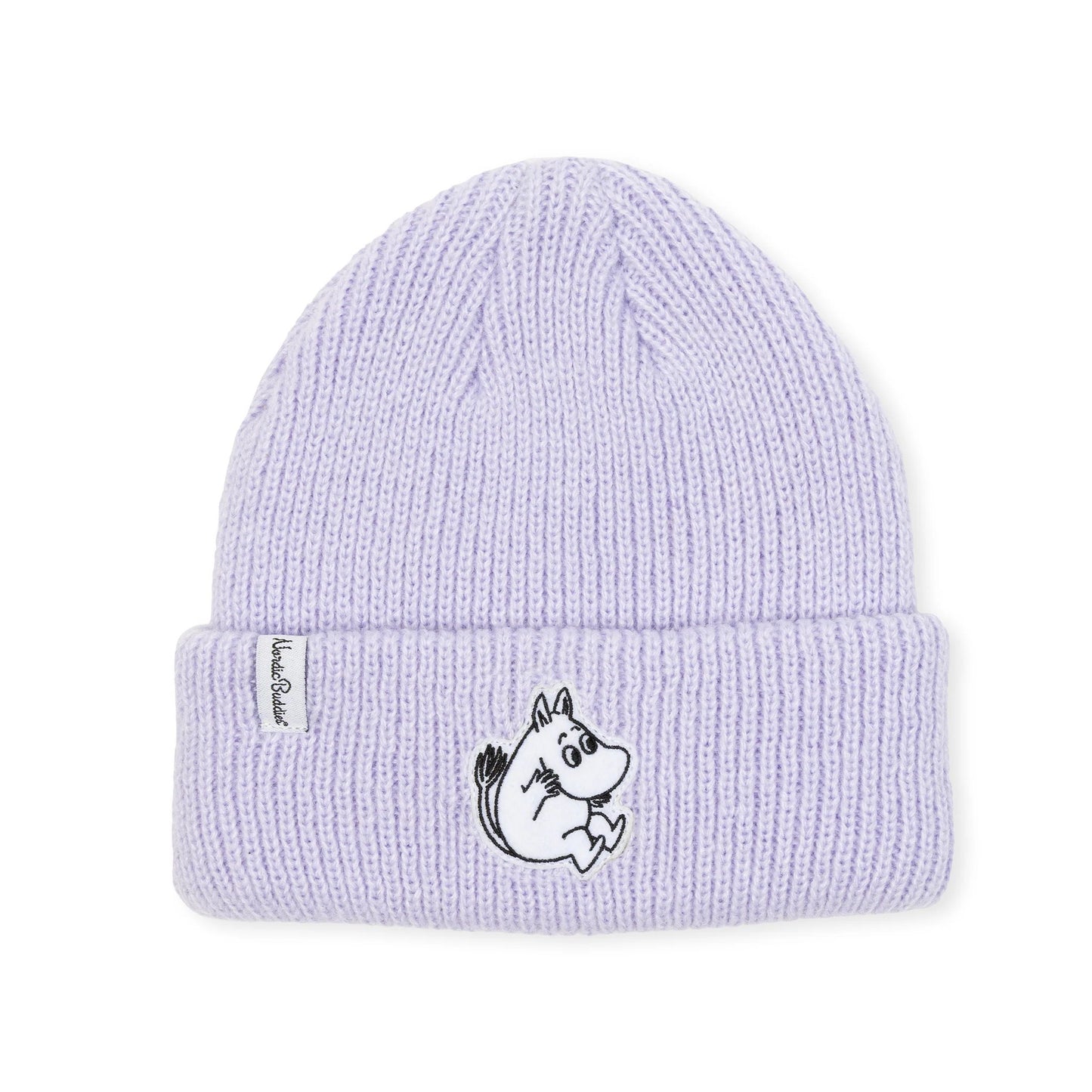 Moomintroll Felt Patch Beanie Kids - Lavender